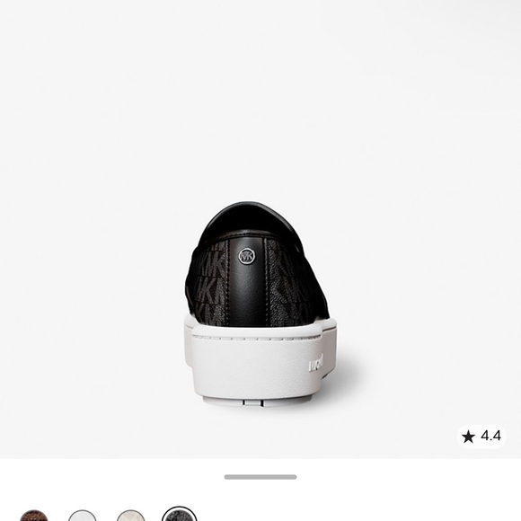 Michael Kors Men's Gray and Black Slip-On Loafers - Picture 4 of 6